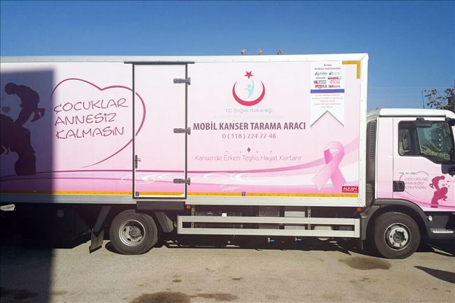 Mobil Mamografi Aracı bugün hizmete başlıyor