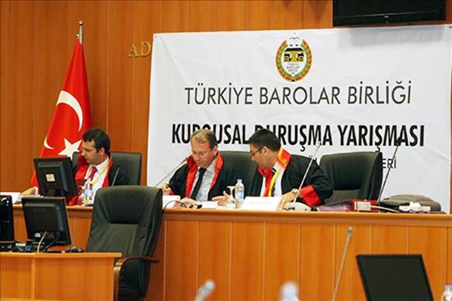 Türkiye Kurgusal Duruşma Yarışması düzenlenecek