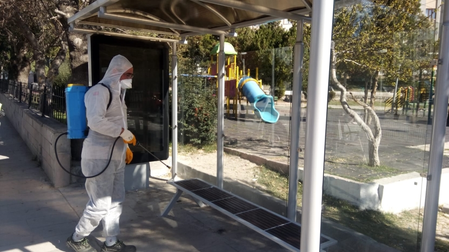 Kırıkkale Belediyesi Koranavirüse karşı savaşıyor