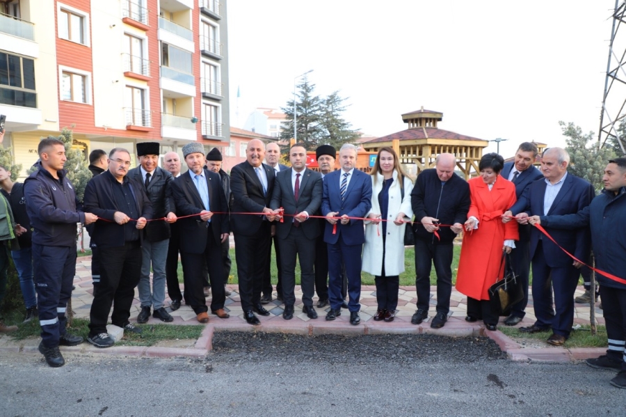 Mustafa Abdülcemil Kırımoğlu Parkı Yahşihan’da Açıldı