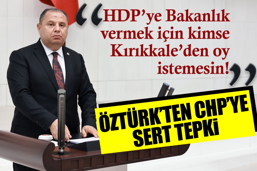 HDP’ye Bakanlık vermek için kimse Kırıkkale’den oy istemesin!