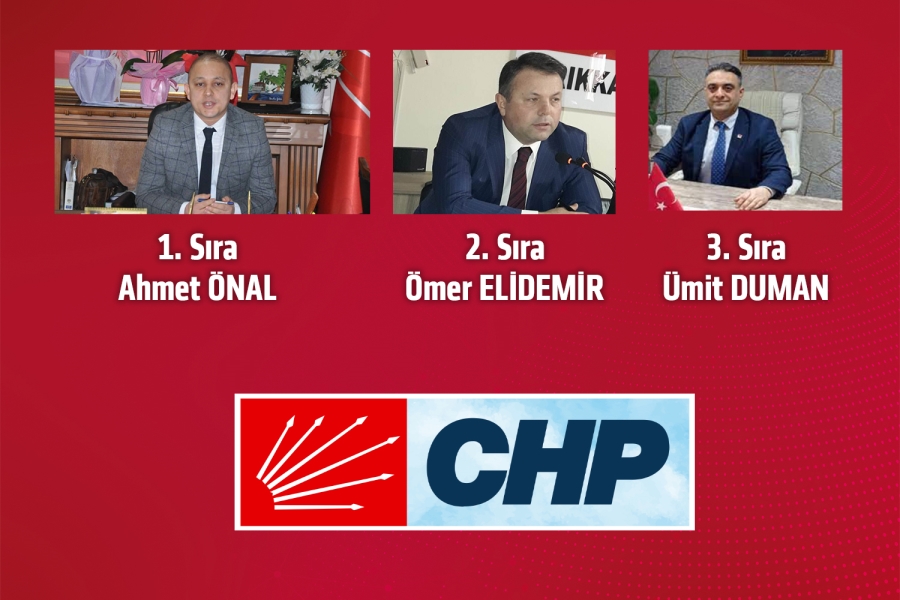 CHP’nin adayları belli oldu 