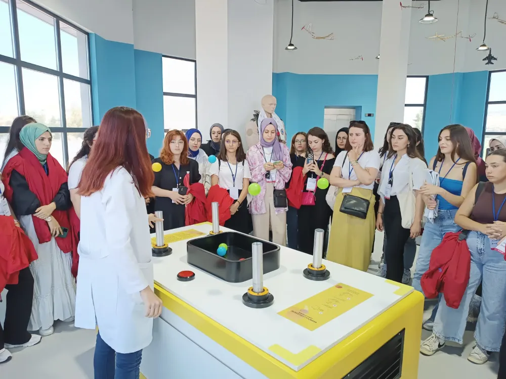 Kırıkkale Bilim Merkezi Samsunlu Gençleri Ağırladı