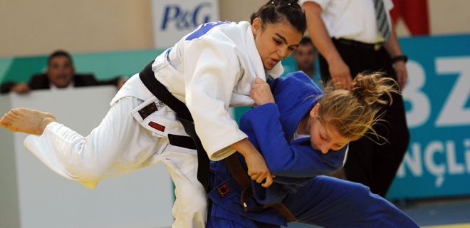 Judocu öğrenciler Nevşehir