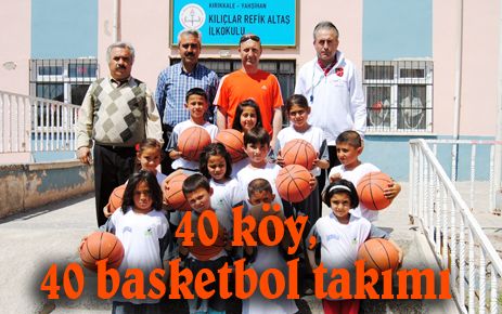 40 köy 40 basketbol takımı