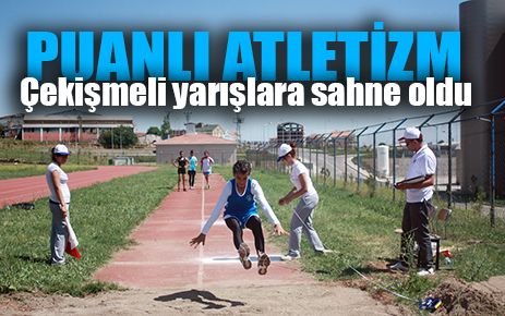 Anadolu Ligi Puanlı Atletizm Yarışması Çekişmeli Geçti
