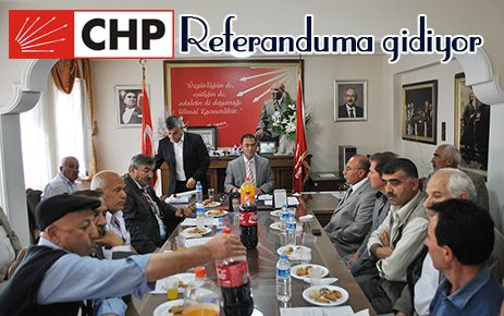 CHP Referanduma Gidiyor