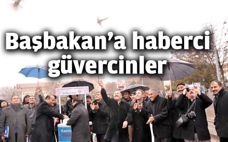 Erdoğan?a haberci güvercinleri gönderildi