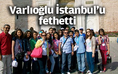 Mehmet Varlıoğlu öğrencileri İstanbul?u gezdi 