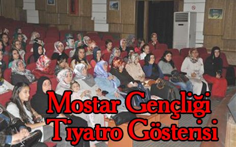 Mostar gençliğinden tiyatro gösterisi