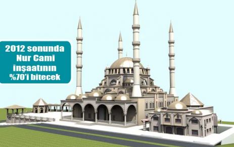 Nur Camisi inşaatı yükseliyor