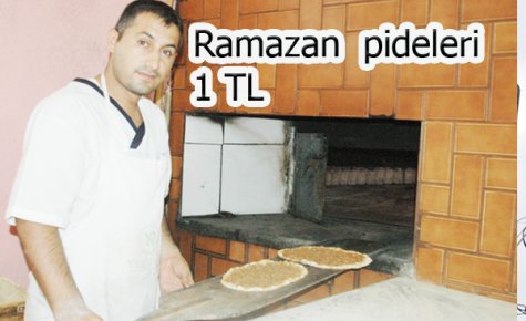 RAMAZAN PİDESİ BU YILDA 1 TL 