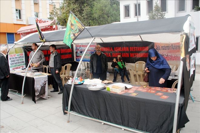 Bab-ı Ali İlim Vakfı´ndan Kerbela çadırı