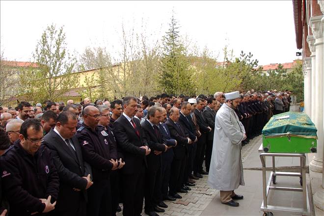 Kaza kurbanı infaz memuru defnedildi