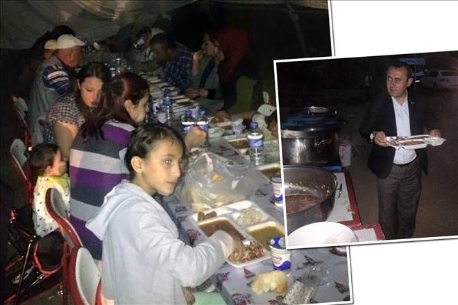 Keskin ve Sulakyurt´ta iftar çadırı açıldı