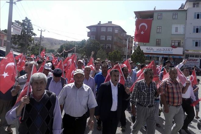 Sulakyurt teröre lanet okudu