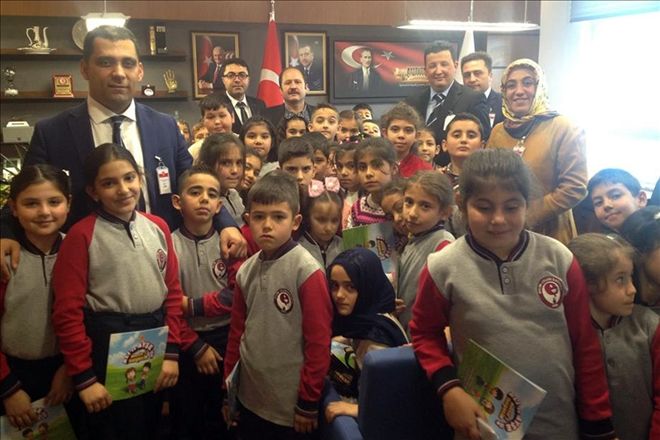 Minik öğrenciler TBMM´yi ziyaret etti