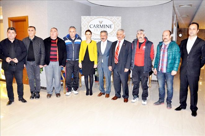 Carmine Hotel,  İl Spor Dalı Temsilcilerini bir araya getirdi