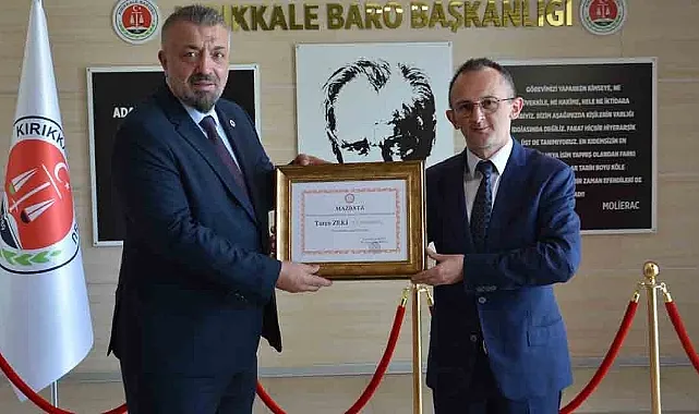 Av. Turan Zeki Mazbatasını Aldı