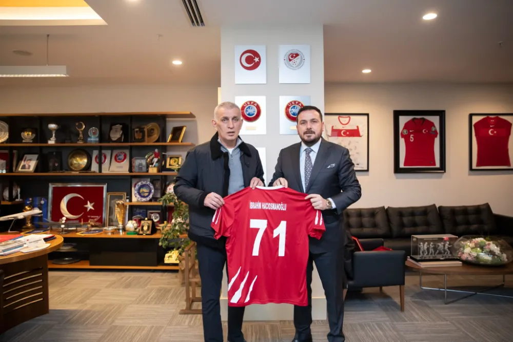 Adnan Duman’dan TFF’ye ziyaret