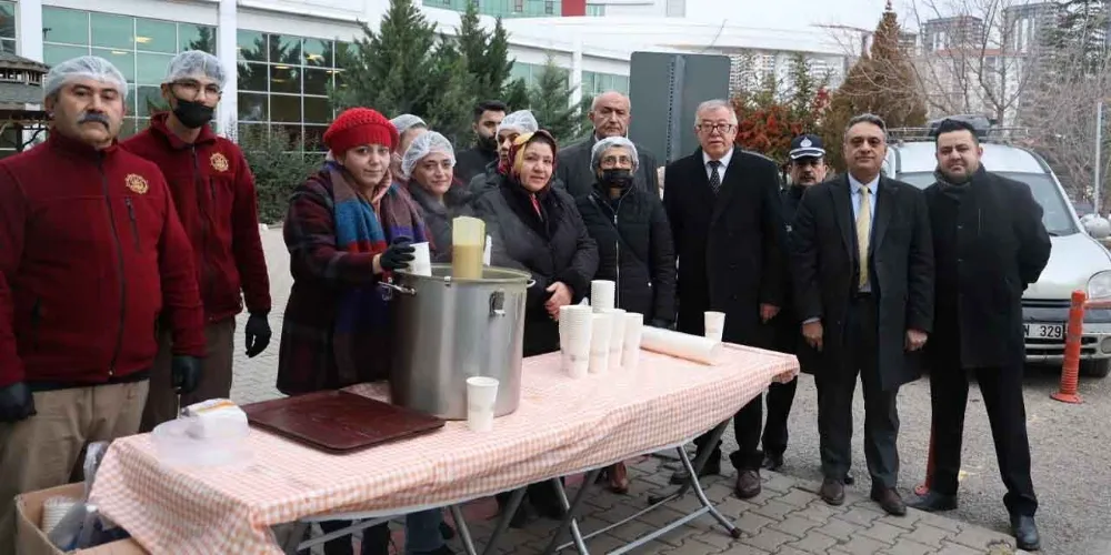 Kırıkkale Belediyesinden Çorba İkramı