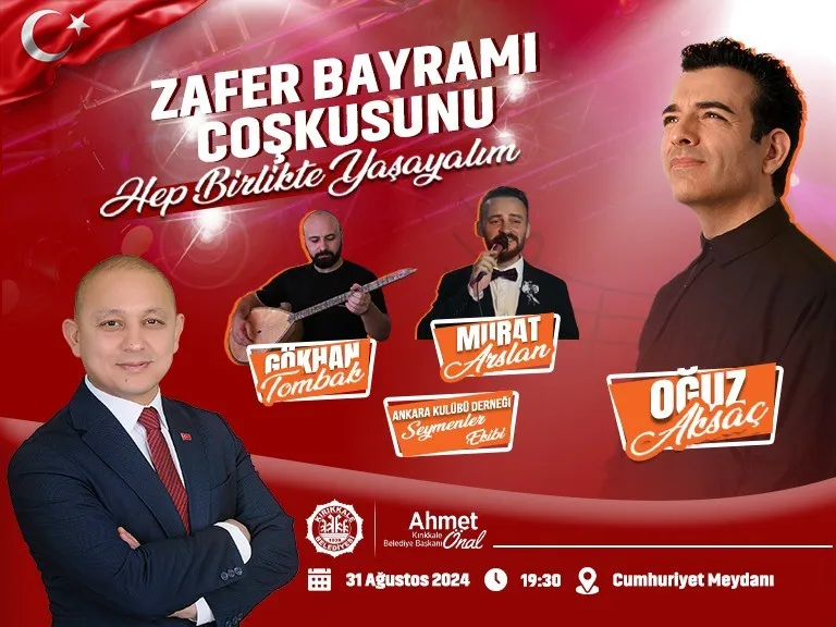 ZAFER BAYRAMI COŞKUSUNU HEP BİRLİKTE YAŞAYALIM