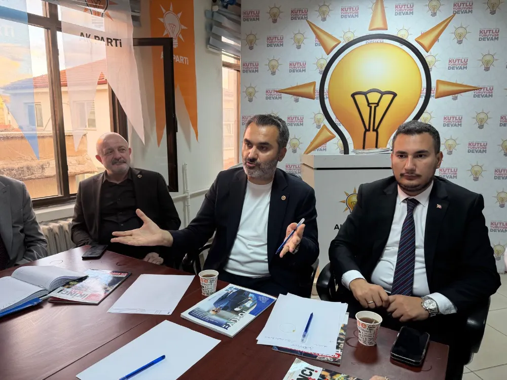 Kaplan ve Genç, Merkez İlçe Teşkilatıyla Bir Araya Geldi