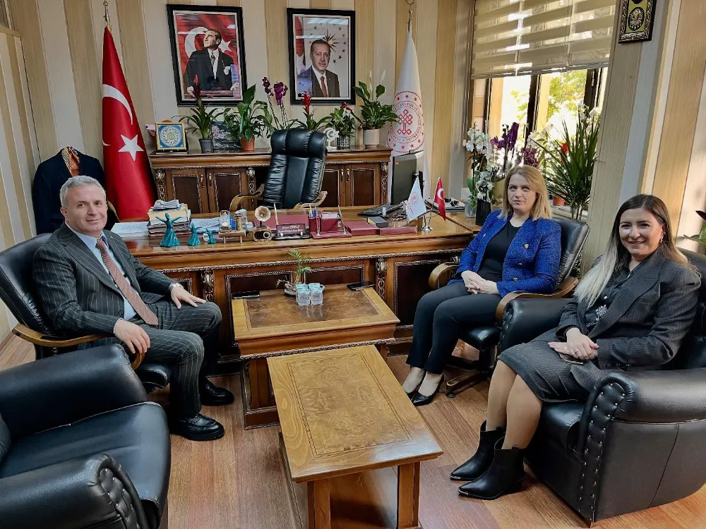 İl Müdürleri Ergeç’e Hayırlı Olsun Ziyaretinde Bulundu