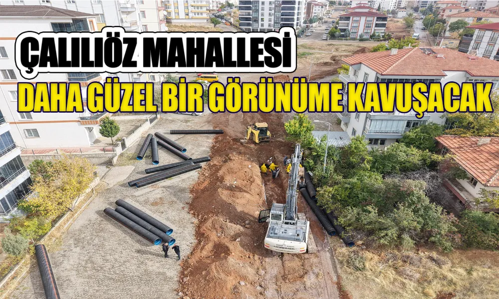Çalılıöz 494. Sokakta %40’lık İlerleme Kaydedildi