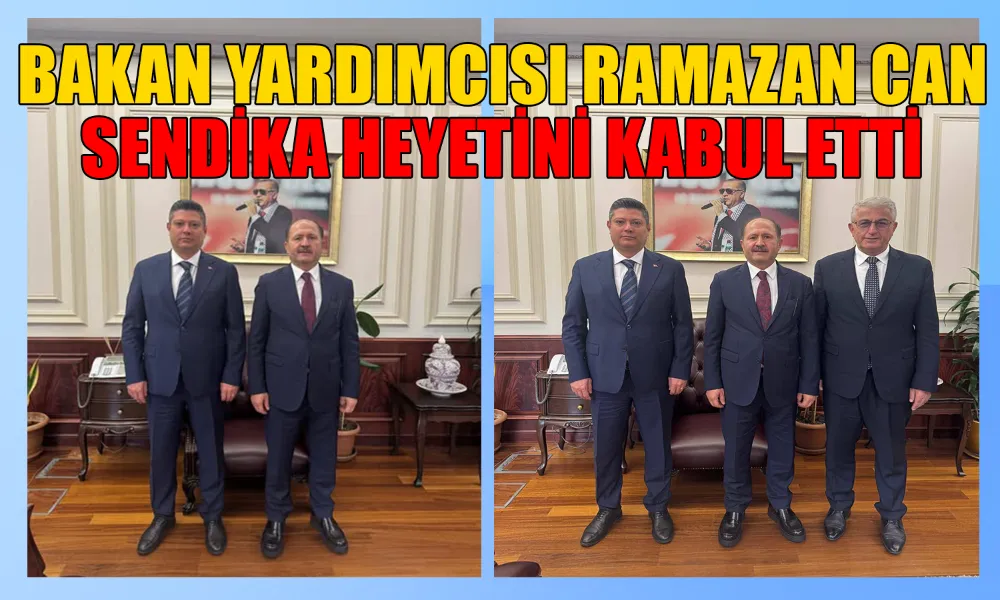 Türk Metal’den Bakan Yardımcısı Can’a Nazik Ziyaret