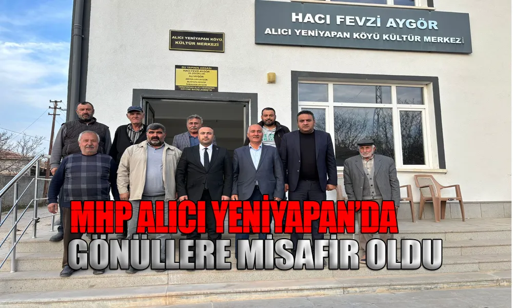 Murat Abalı Köy Halkıyla Bir Araya Geldi