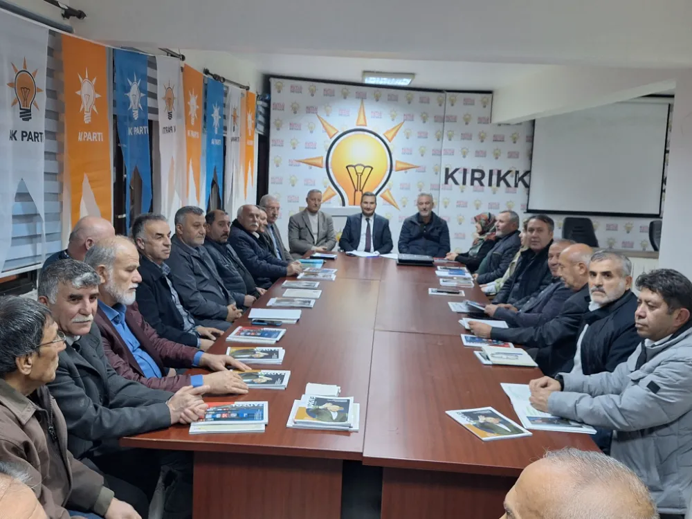 Kırıkkale AK Parti Teşkilatı Gündemi Masaya Yatırdı