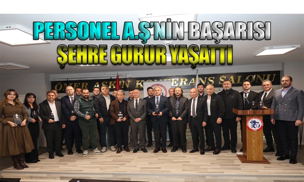 Kırıkkale’nin Vergi Rekortmeni Personel A.Ş.’ye TSO’dan Ödül