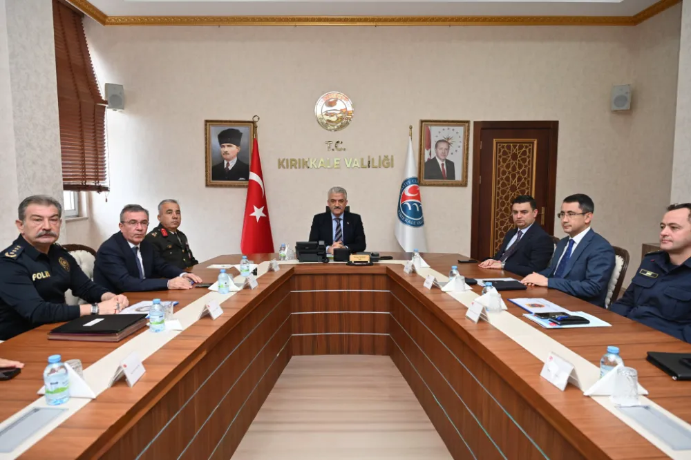 Kırıkkale’de Güvenlik Toplantısı Yapıldı