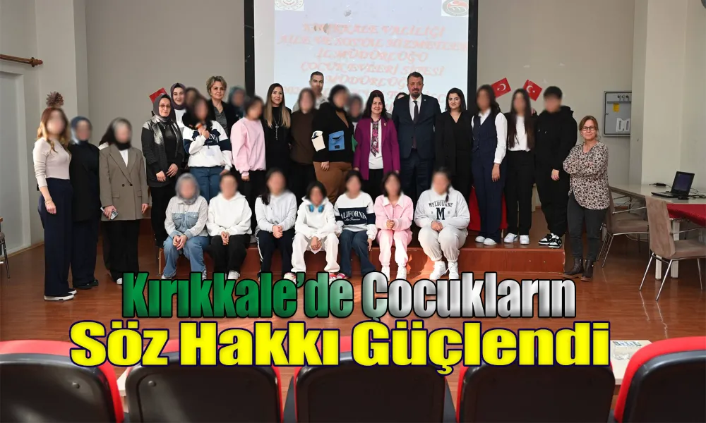Kırıkkale’de Çocuk Temsilcisi Seçimi Yapıldı