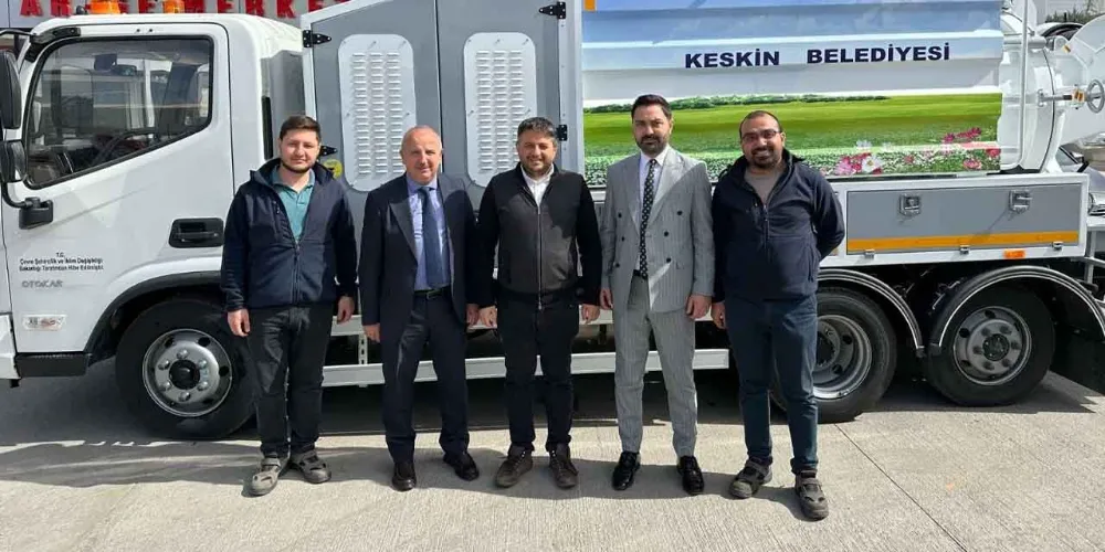 Hibe Araç Keskin Belediyesine Teslim Edildi