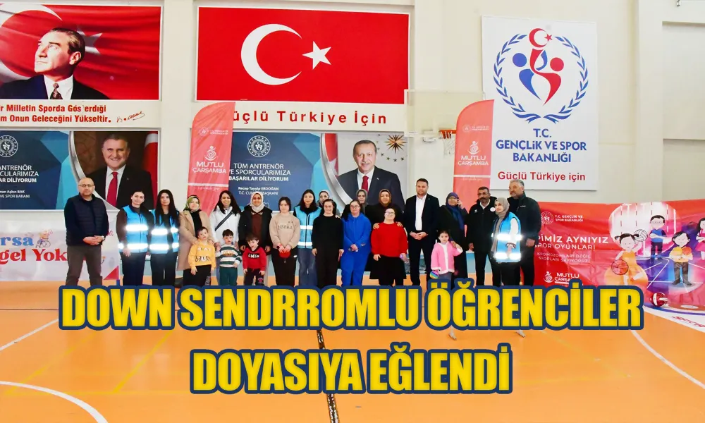 EĞLENCELERİNE ORTAK OLDU