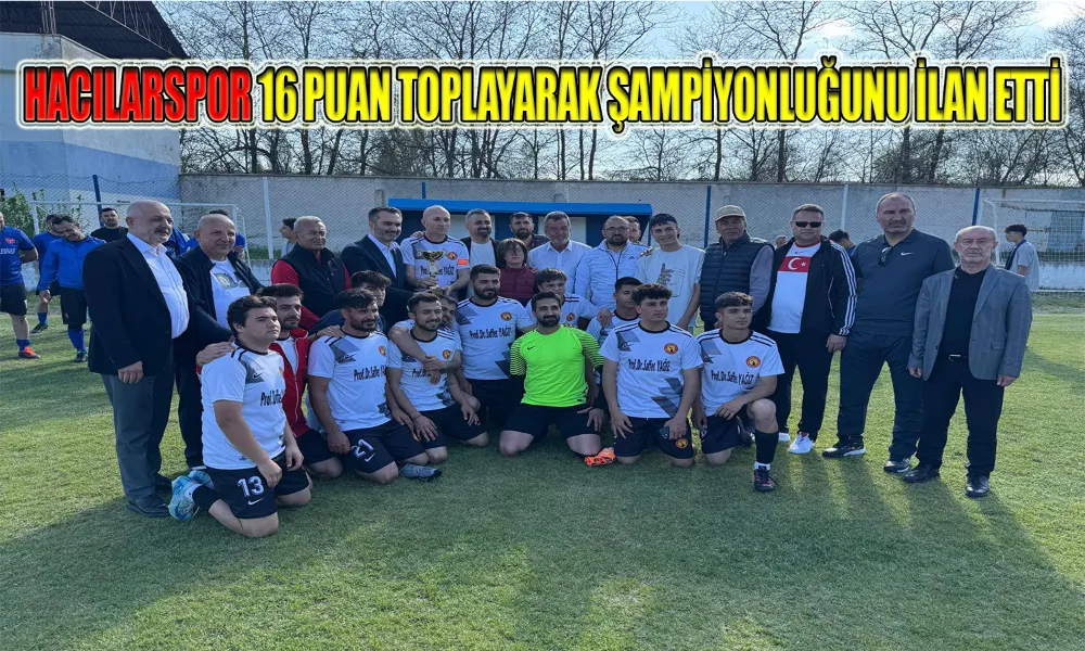 NAMAĞLUP ŞAMPİYON OLDULAR