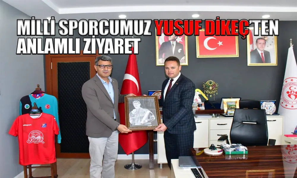 Olimpiyat İkincisi Yusuf Dikeç, Spor Tesislerini İnceledi