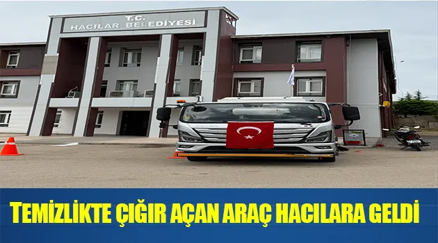 Hacılar’a Temizlik Takviyesi