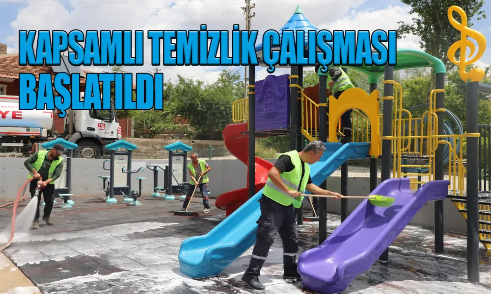 PİKNİK ALANLARI HİJYENİK BİR GÖRÜNÜME KAVUŞTU