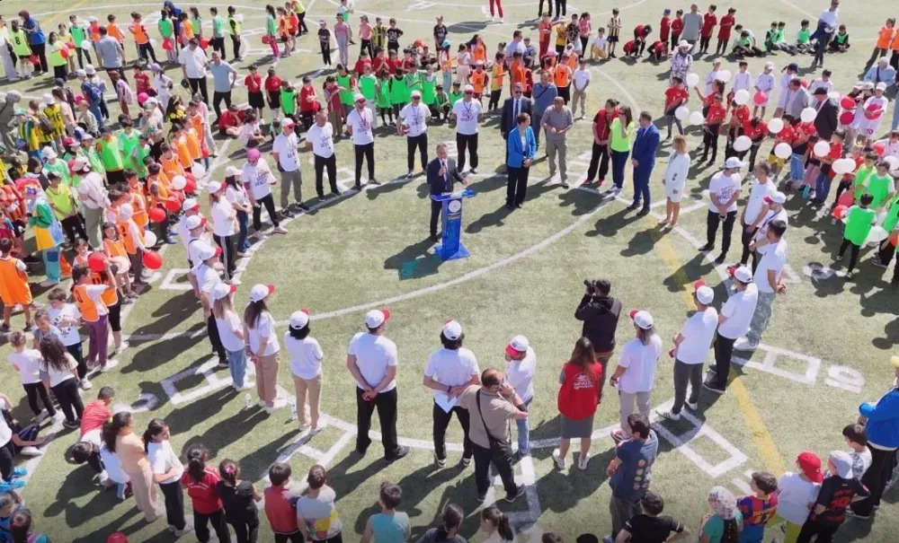 12 Bine Yakın Öğrenci Sporla Buluştu