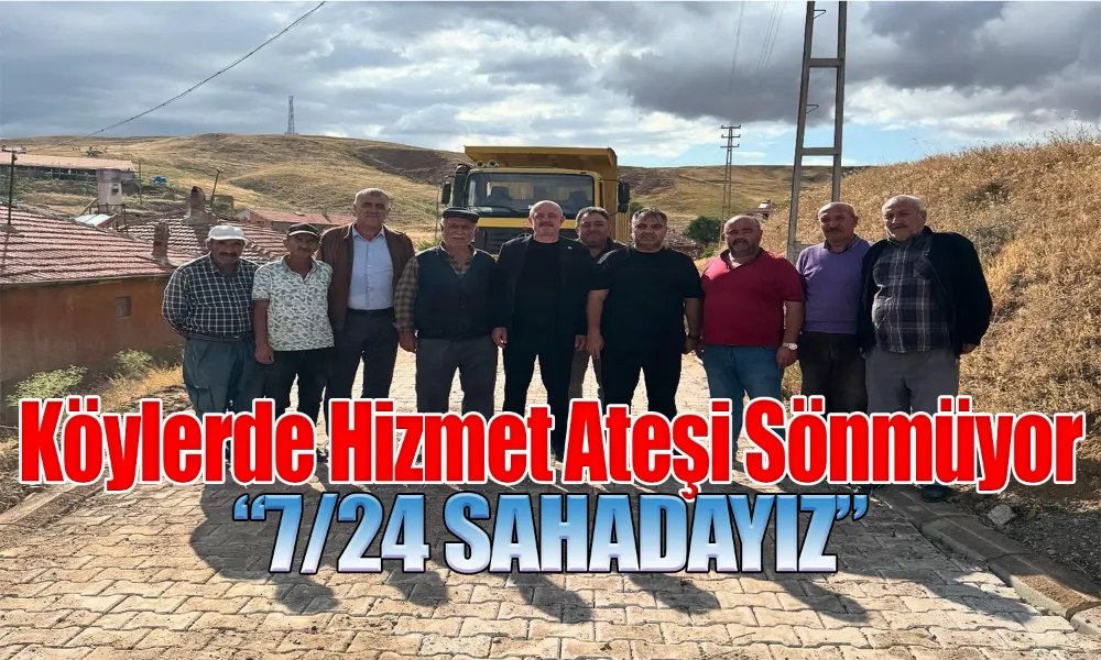 Obası ve Sofular Çiftliği Köylerinde Yoğun Çalışma Devam Ediyor