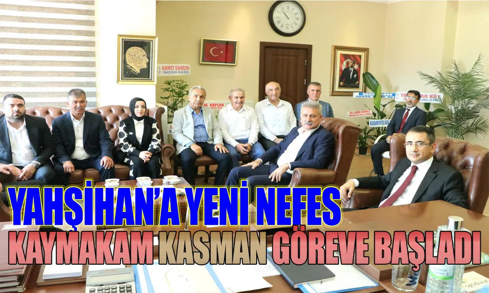 Yeni Kaymakama İlk Ziyaret Protokolden