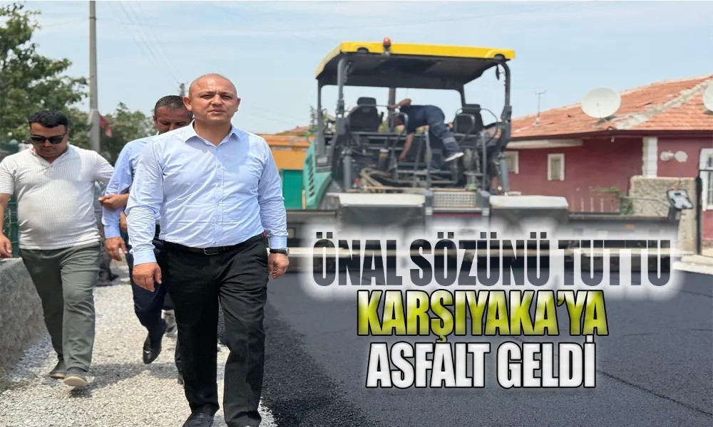 Karşıyaka’da Asfalt Hasreti Sona Eriyor