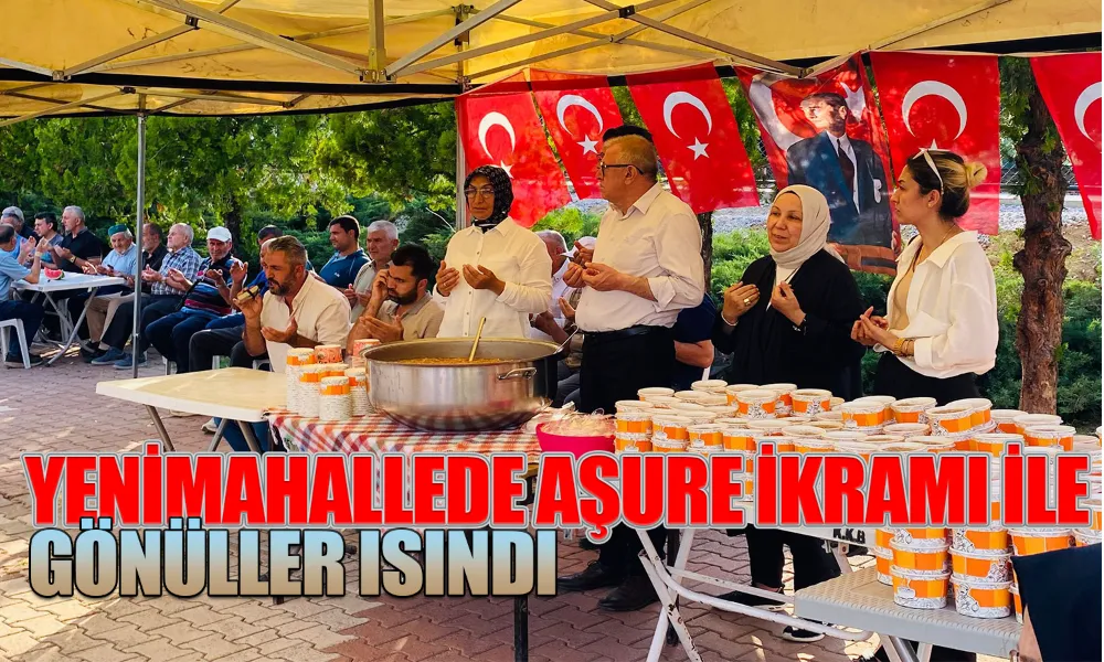 Aşure Günü’nde Kardeşlik Sofrası Kuruldu