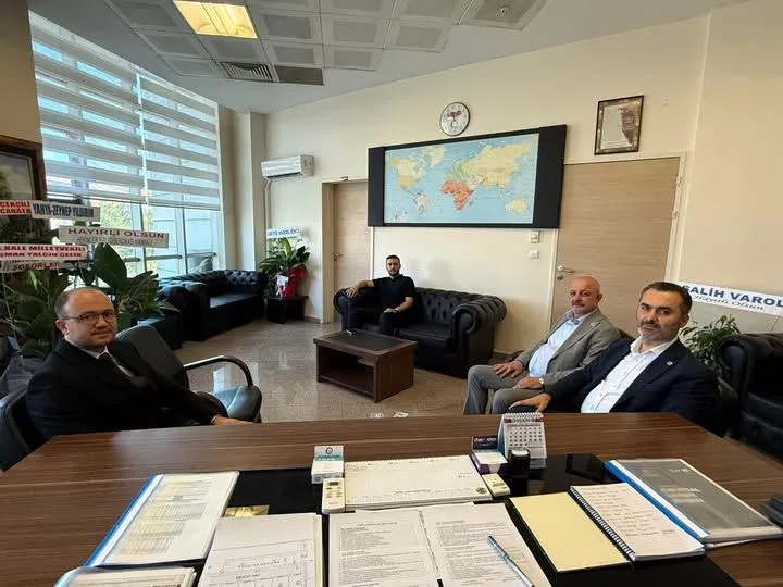 Yeni Başhekime İlk Ziyaret Milletvekili Kaplan’dan