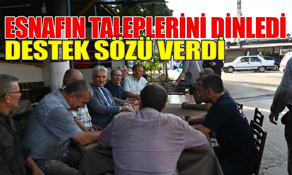 Vali Makas’tan Esnafa ve Vatandaşa Yakın Temas