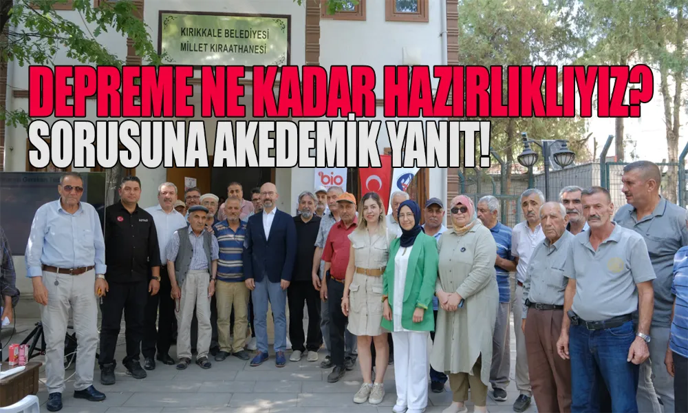 Üniversiteden Deprem Farkındalığı Etkinliği