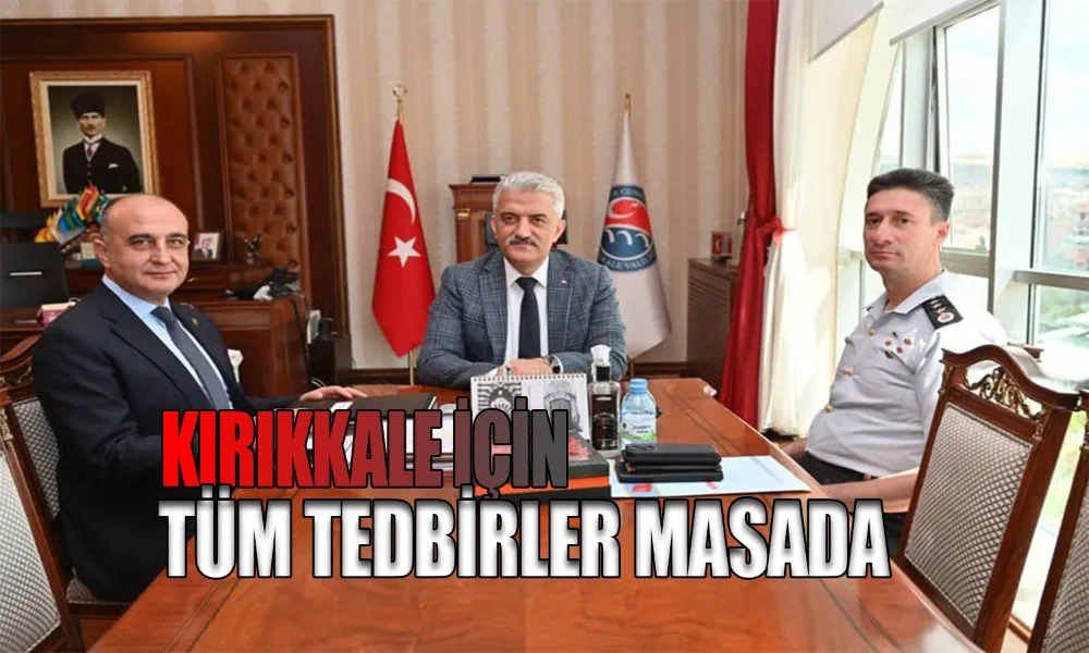 Vali Makas Başkanlığında Güvenlik Toplantısı Yapıldı